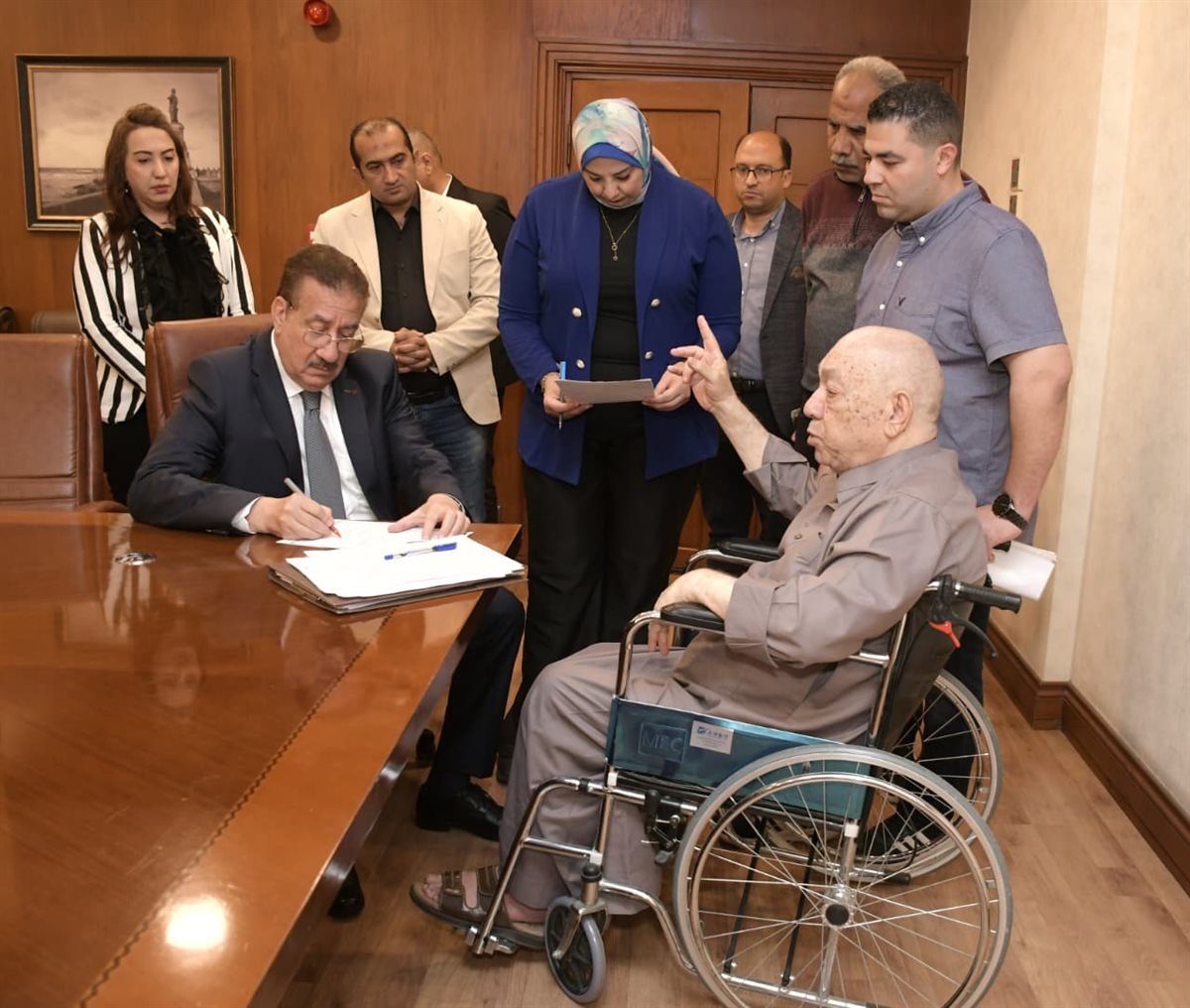 محافظ بورسعيد يلتقي المواطنين&nbsp;