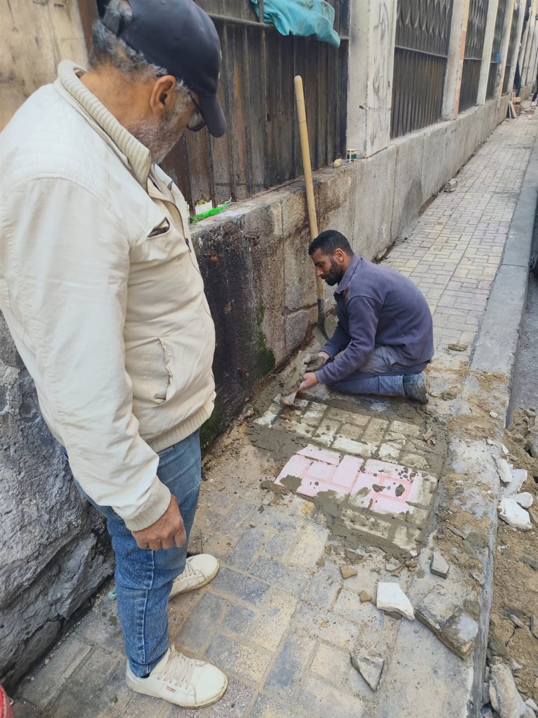 إغلاق ماسورة مياه&nbsp;