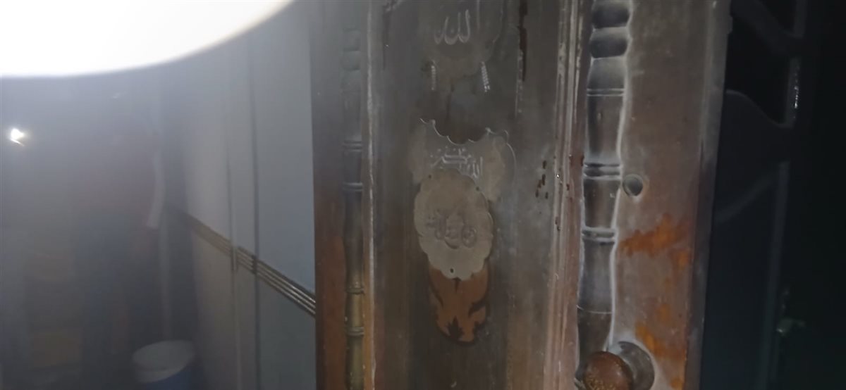 حريق شقة