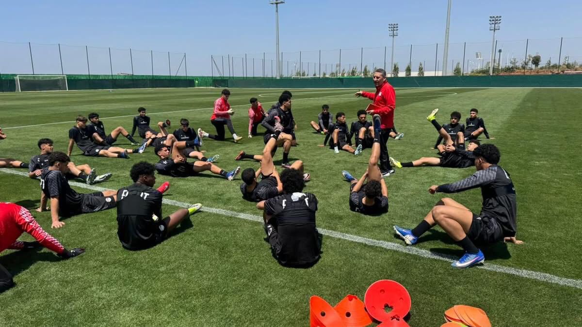 منتخب مصر تحت 17 عامًا يواصل تدريباته استعدادًا لكأس الأمم الأفريقية