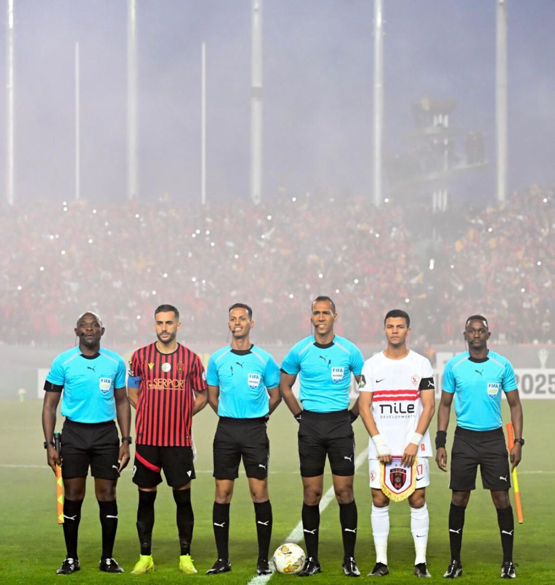 مباراة الزمالك واتحاد العاصمة في ذهاب نهائي الكونفدرالية