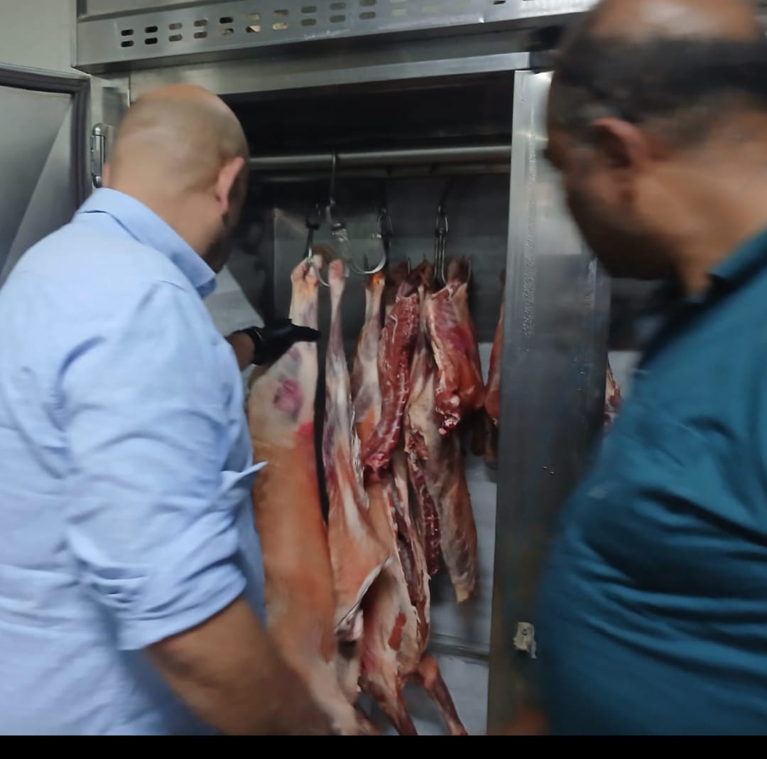 &nbsp;ضبط طن لحوم مذبوحة خارج المجازر في العبور بالقليوبية