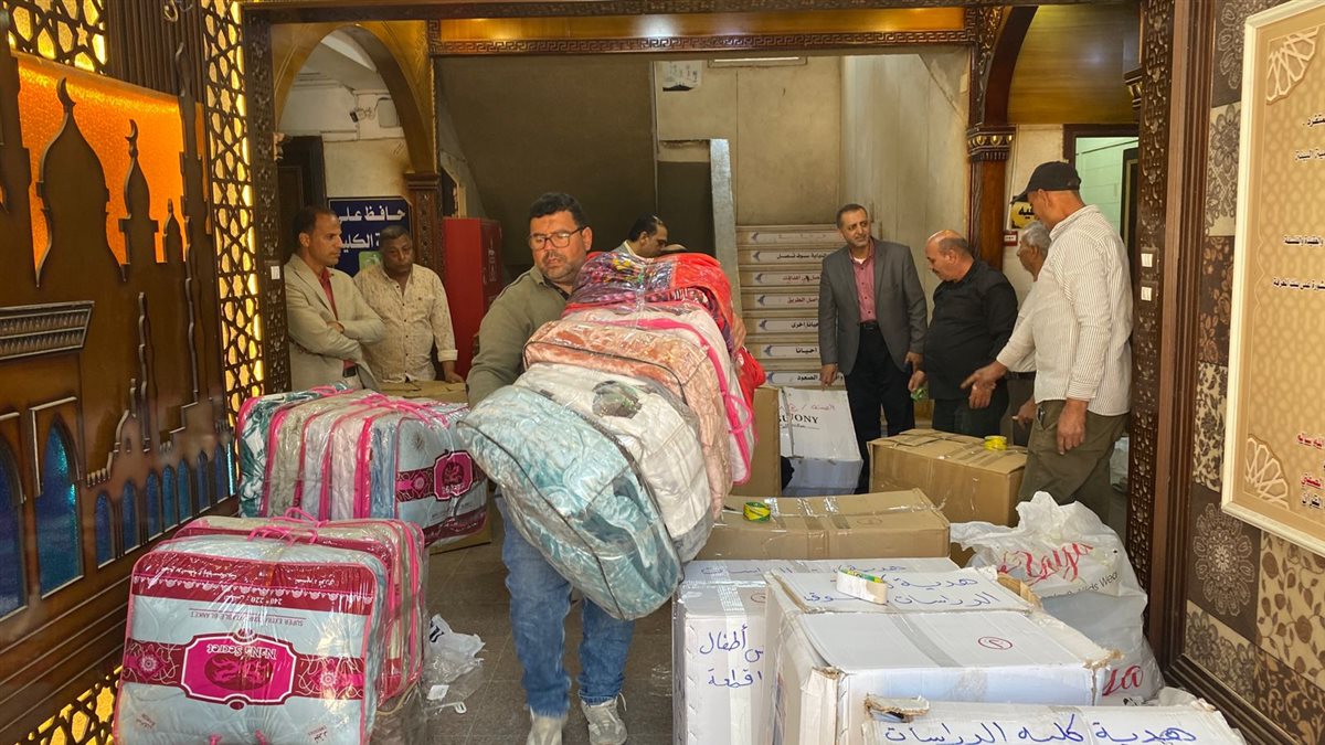قافلة إضافية لدعم غزة