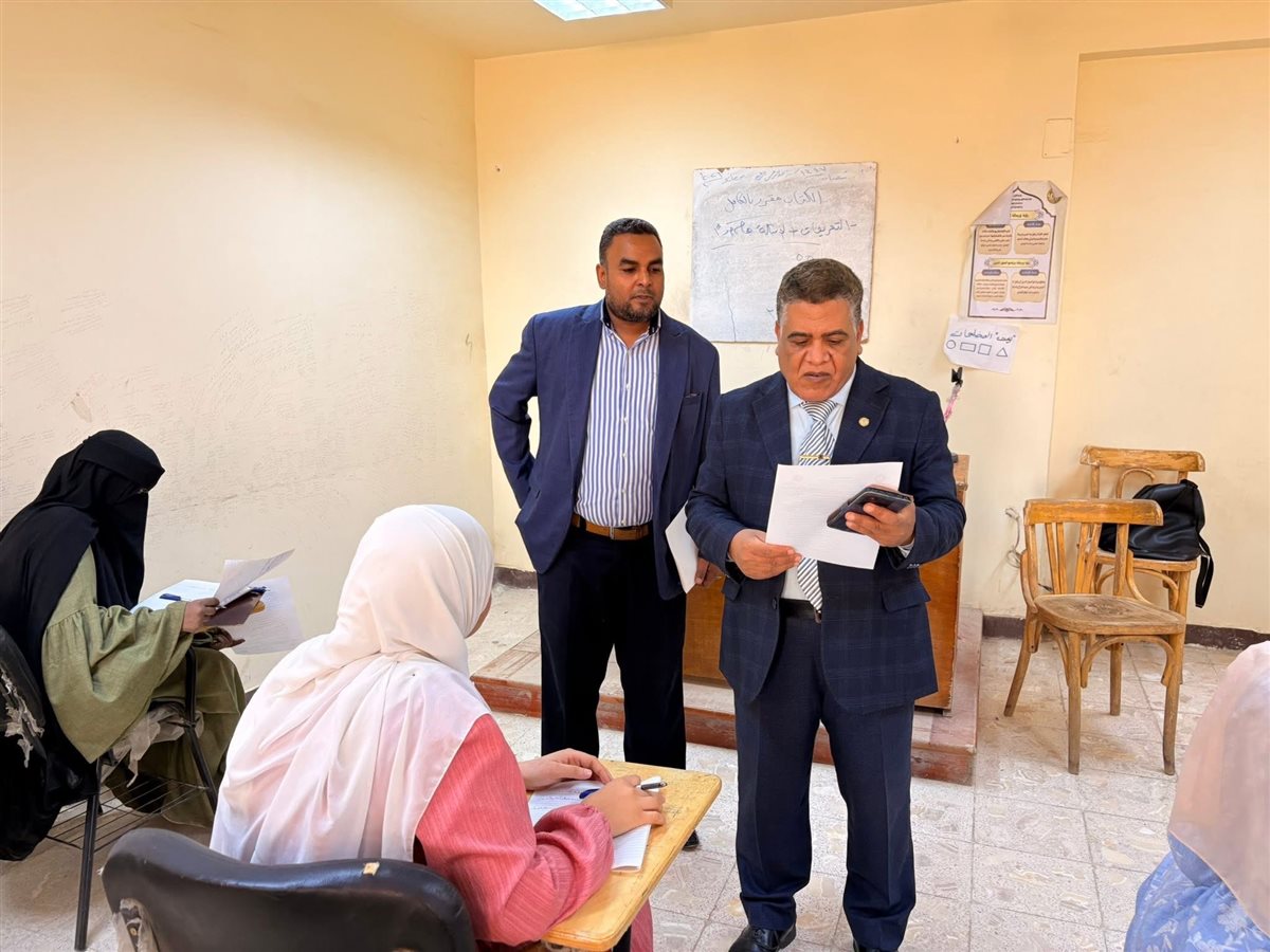 جولة تفقدية لجان اختبارات التخلف لكلية البنات الأزهرية&nbsp;