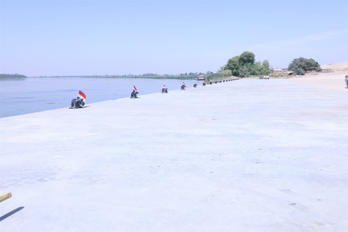 ميناء دندرة النهري بمحافظة قنا