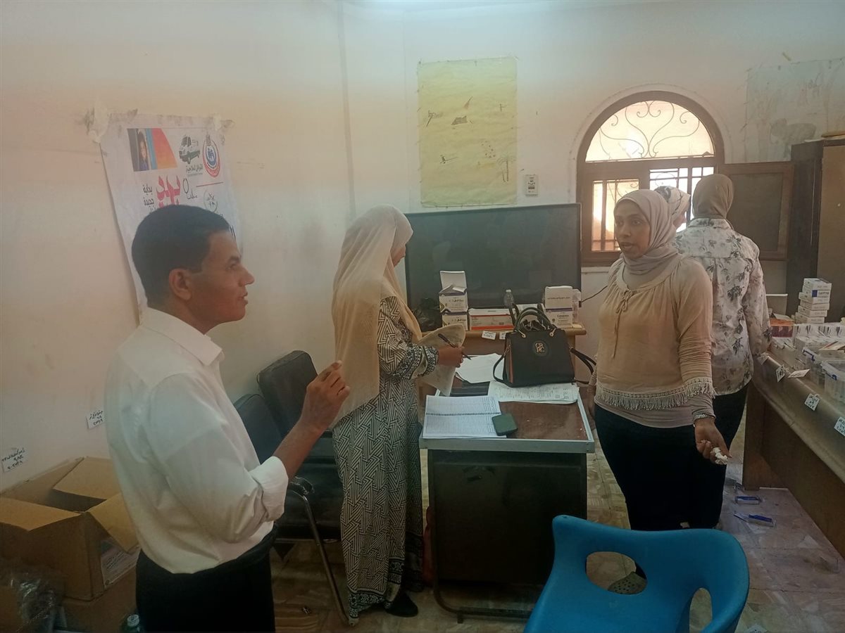 جولة وكيل وزارة الصحة بالأقصر&nbsp;