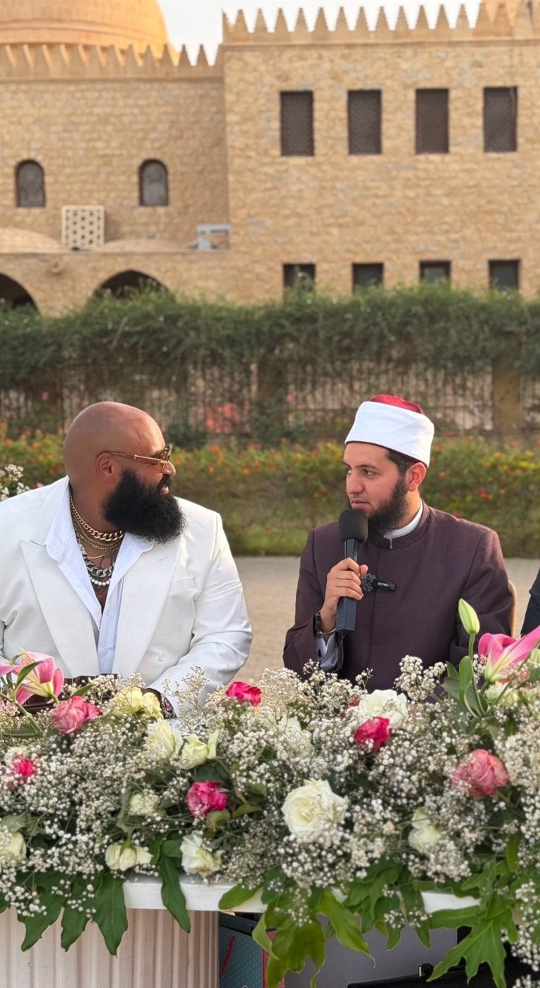 لقطات من الاحتفال بزواج البلوجر محمد عبد العاطي