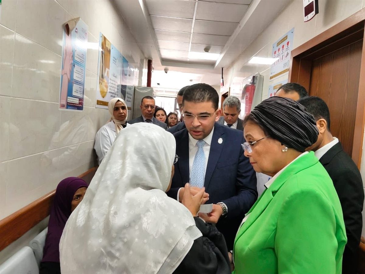 نائب وزير الصحة تزور وحدة طب أسرة العوامية بالأقصر