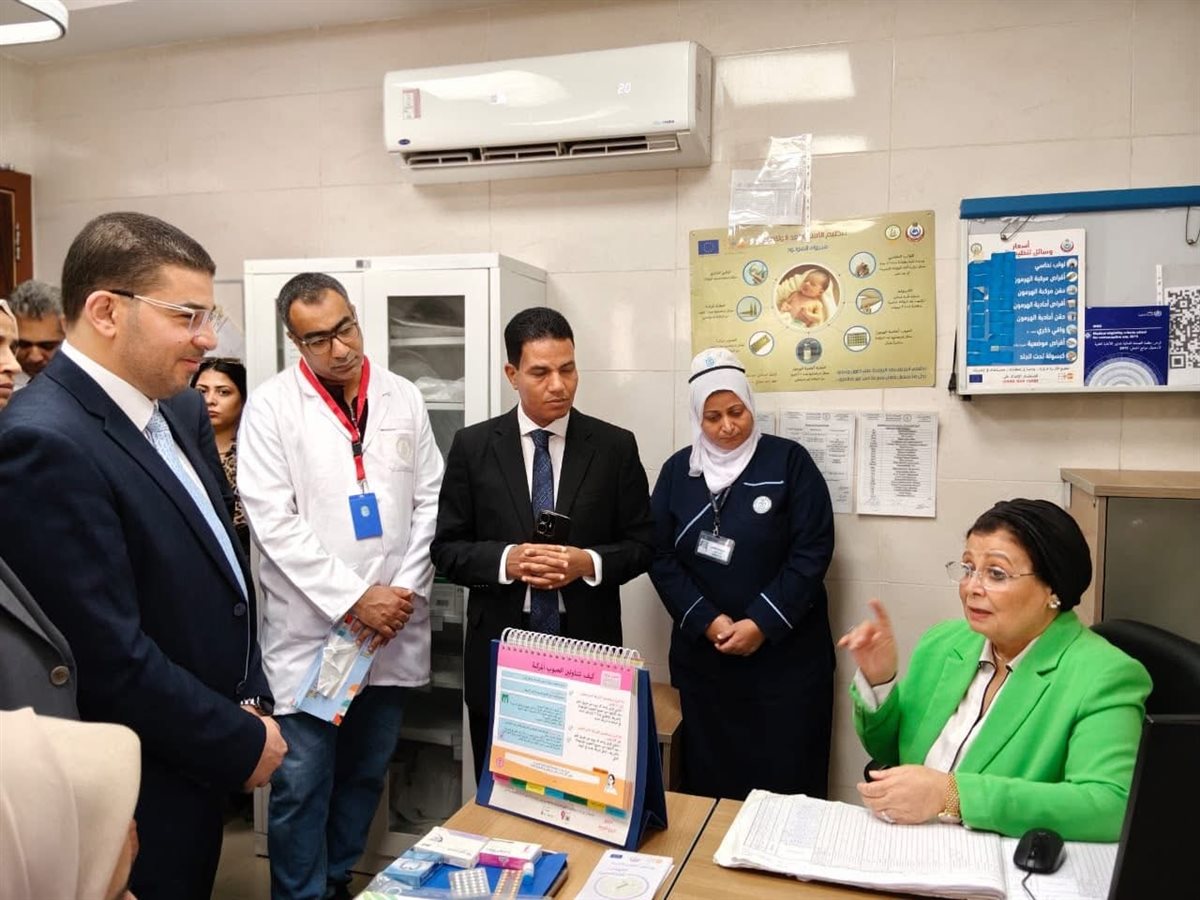 نائب وزير الصحة تزور وحدة طب أسرة العوامية بالأقصر