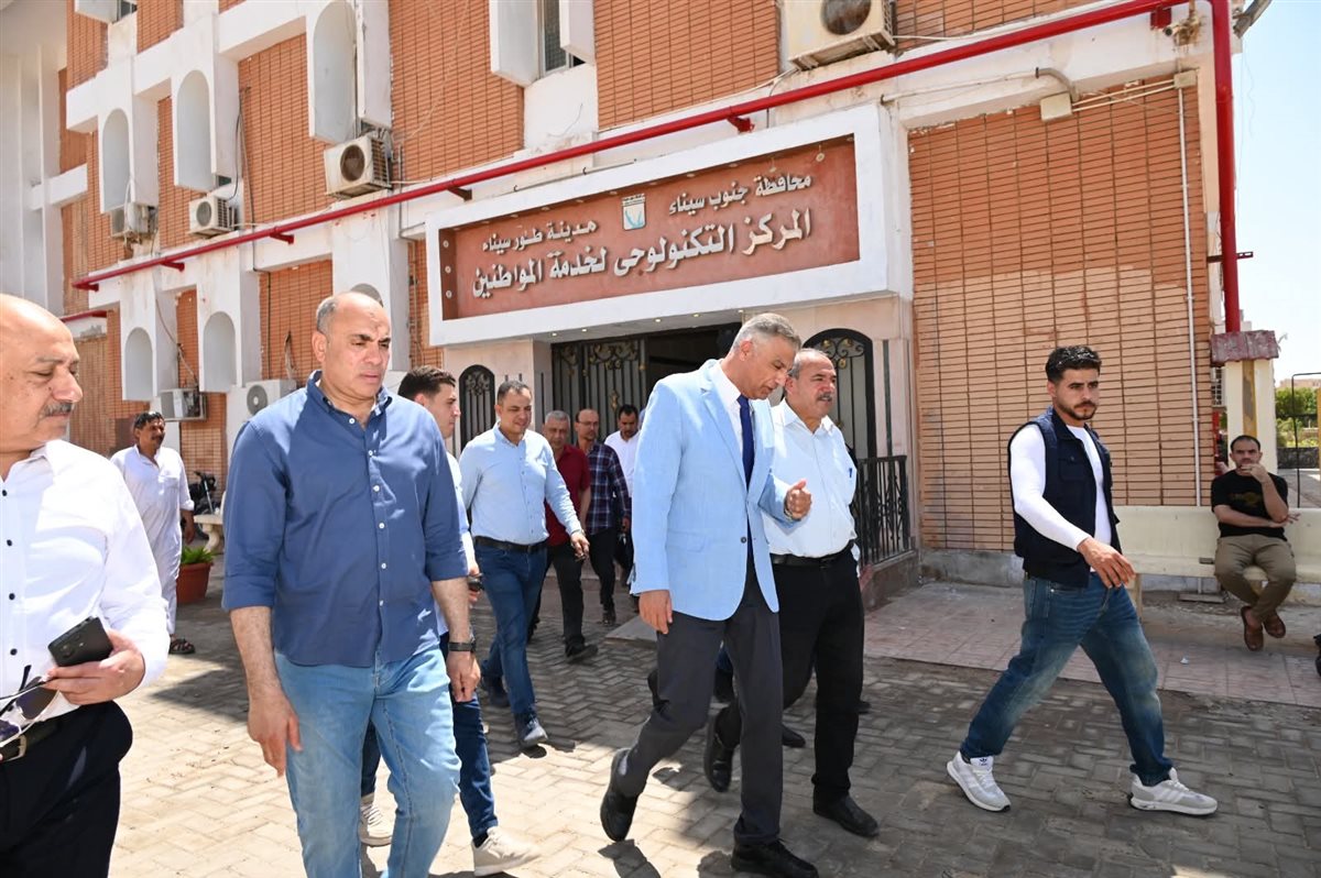 جولة محافظ جنوب سيناء في الطور