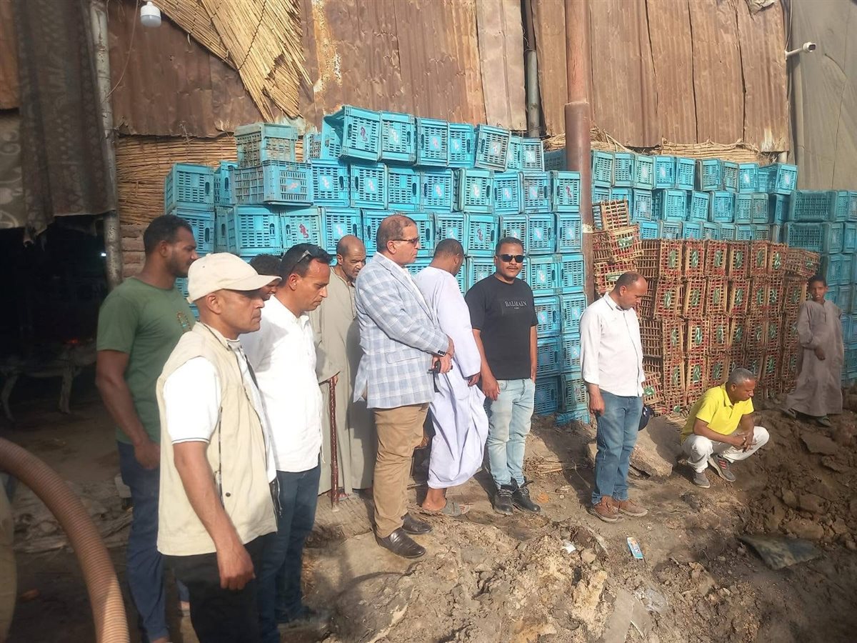 متابعة رئيس مركز إسنا لجهود الإصلاح