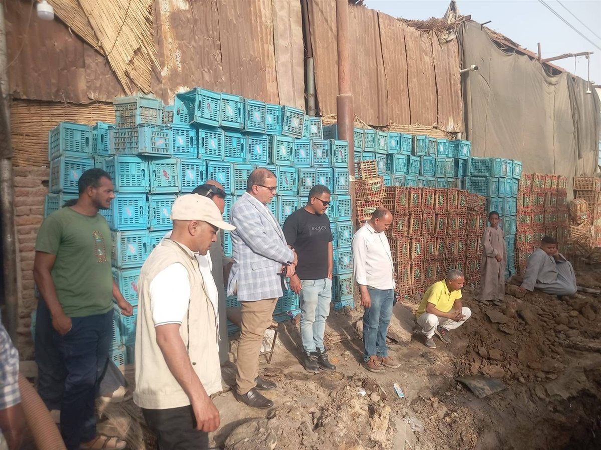 متابعة رئيس مركز إسنا لجهود الإصلاح