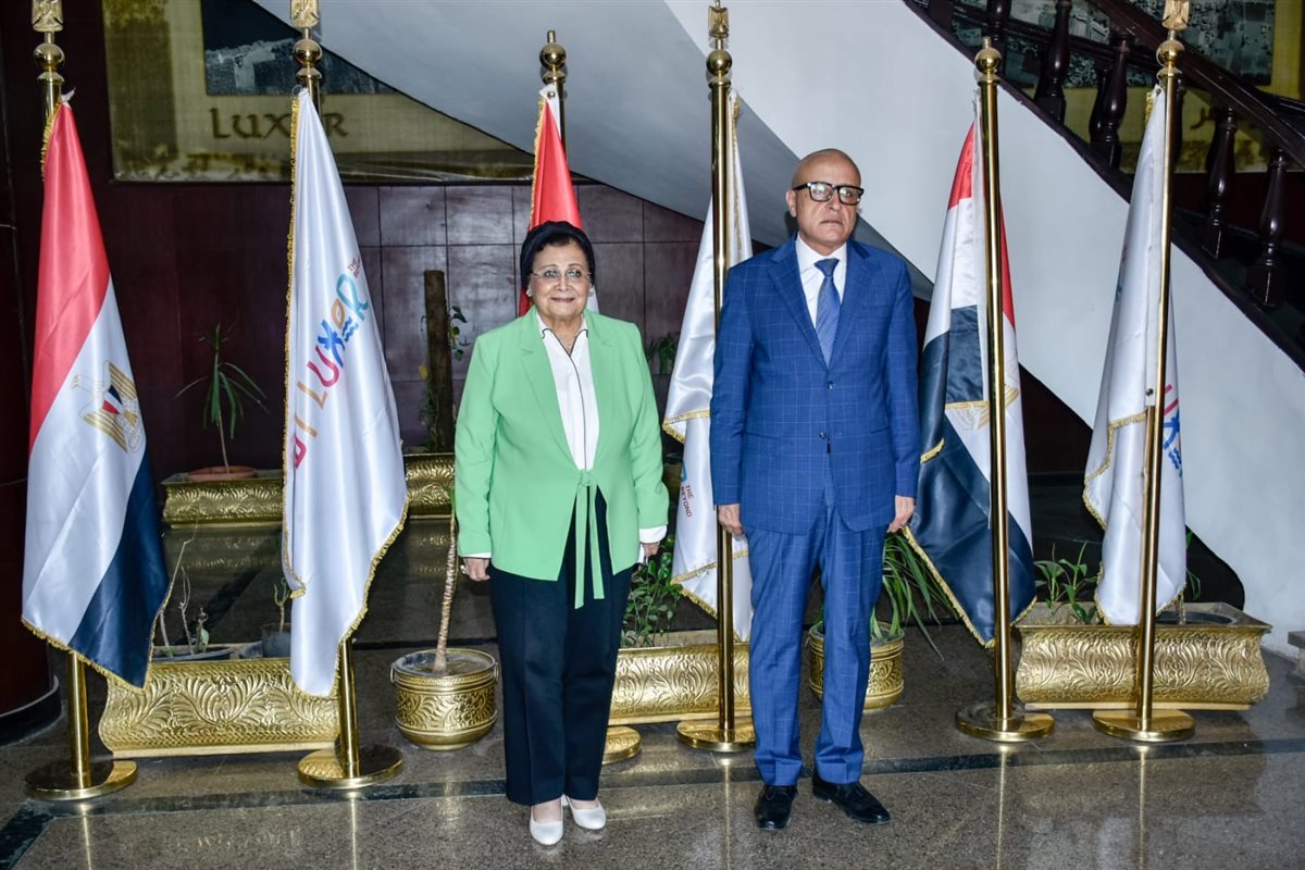 محافظ الأقصر يستقبل نائب وزير الصحة&nbsp;