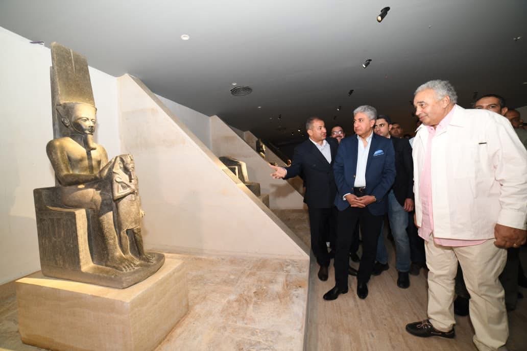 وزير السياحة يفتتح خبيئة الأقصر بالمتحف&nbsp;