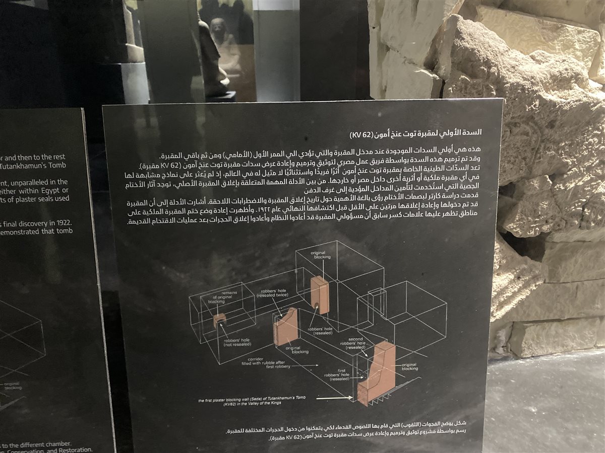 السدة الطينية وأول عرض لها بمتحف التحنيط&nbsp;