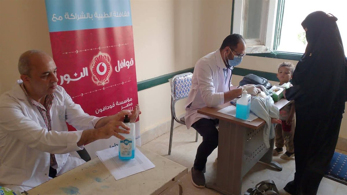 قوافل طبية بالوادى الجديد