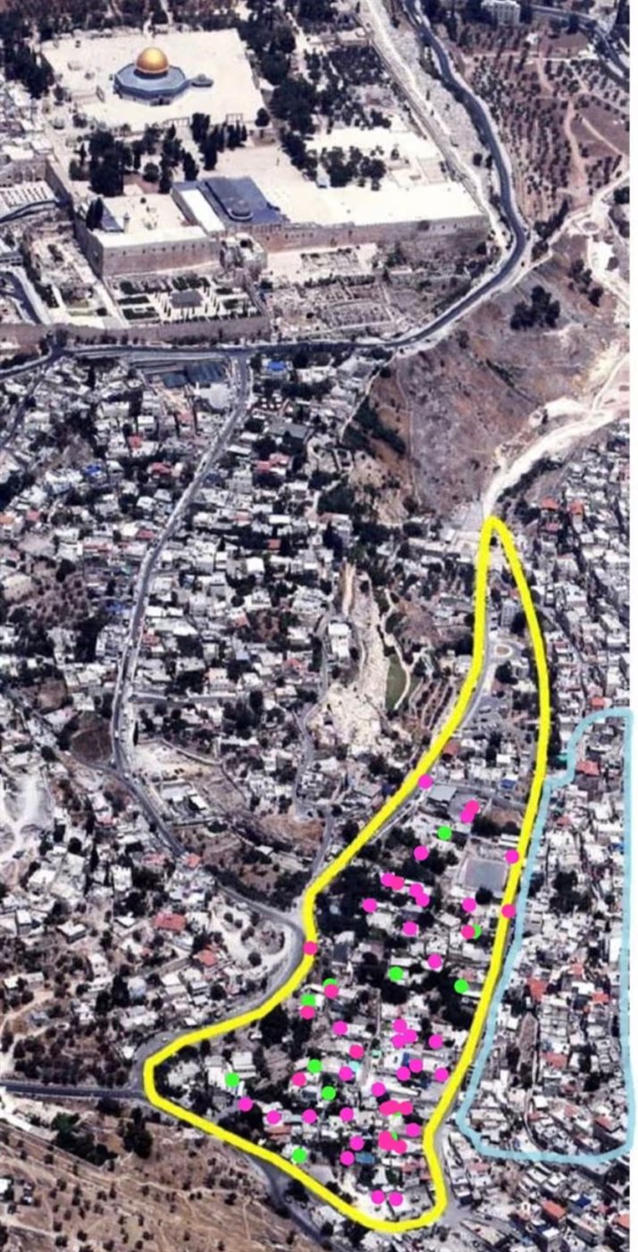 حي البستان جنوبي الأقصي&nbsp;