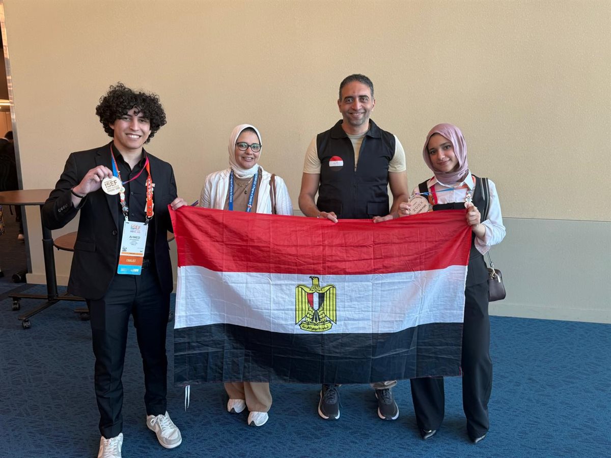 بعثة معرض مكتبة الإسكندرية للعلوم والهندسة تحقق إنجازا عالميًا