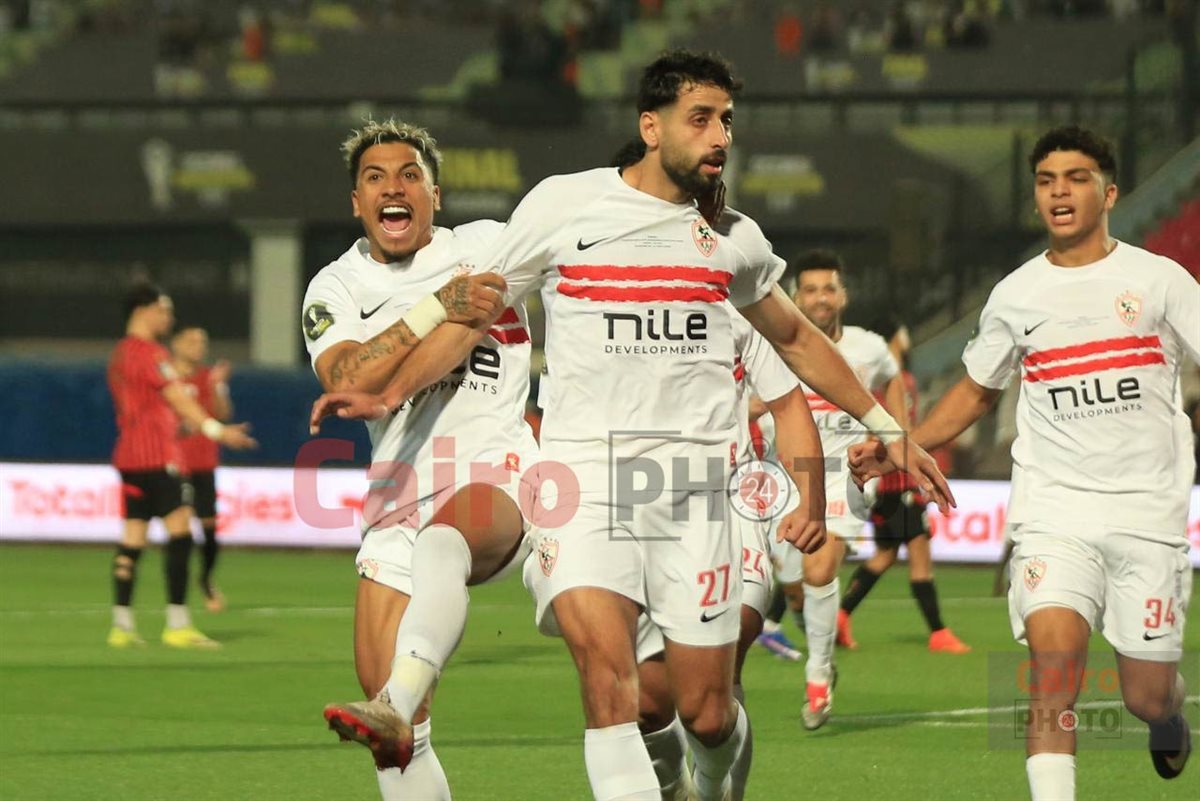 مباراة الزمالك واتحاد العاصمة الجزائري في نهائي&nbsp;الكونفدرالية&nbsp;