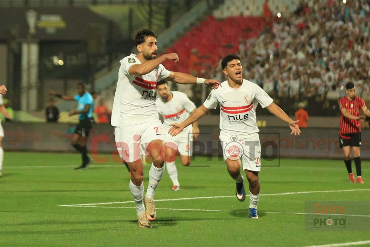 مباراة الزمالك واتحاد العاصمة الجزائري في نهائي&nbsp;الكونفدرالية&nbsp;
