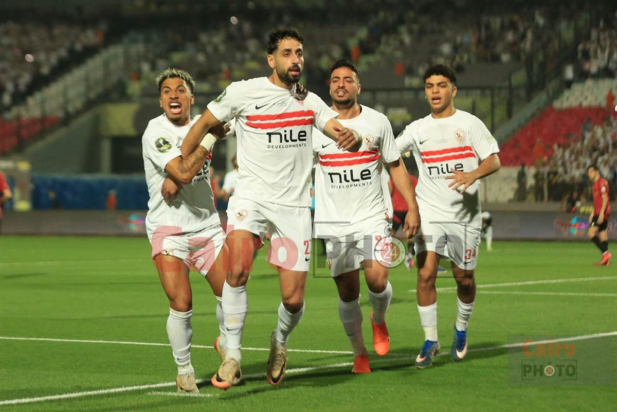 مباراة الزمالك واتحاد العاصمة الجزائري في نهائي&nbsp;الكونفدرالية&nbsp;
