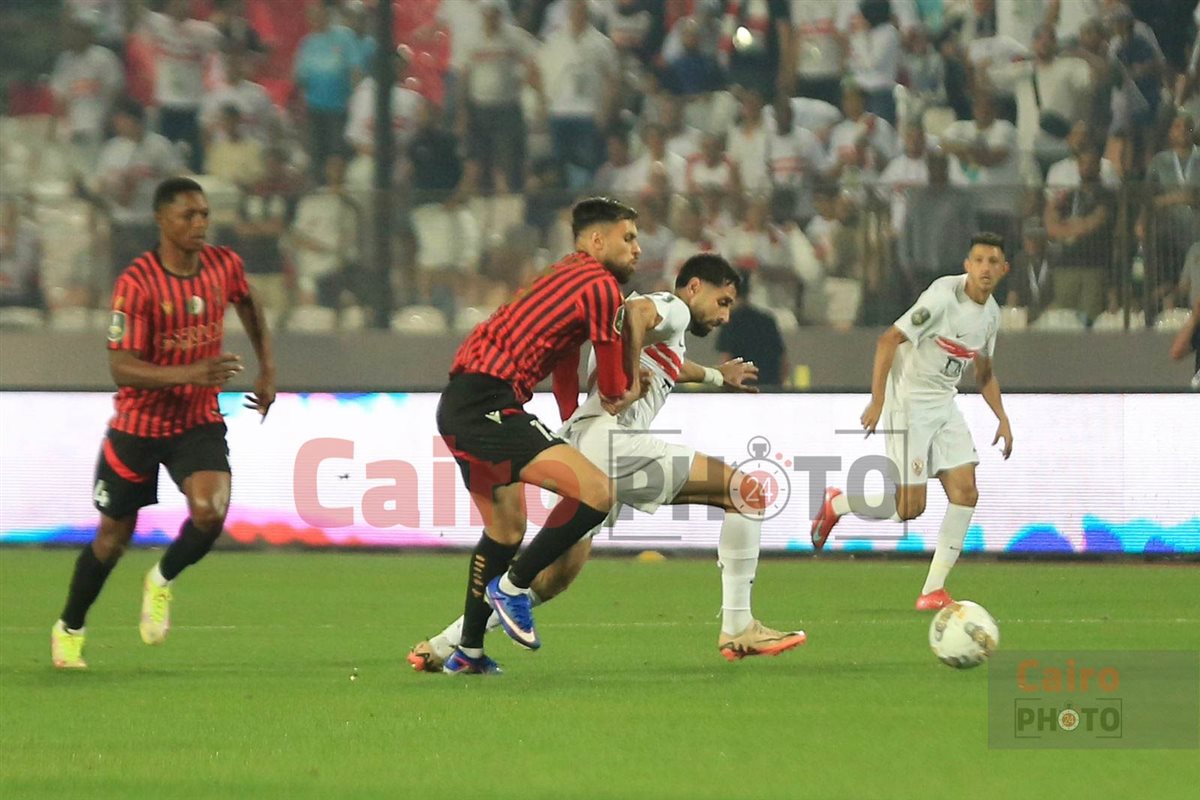 مباراة الزمالك واتحاد العاصمة الجزائري في نهائي&nbsp;الكونفدرالية&nbsp;