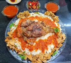طريقة عمل الفتة باللحمة