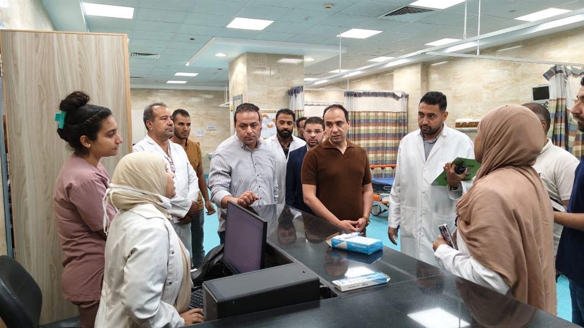 جولة المدير التنفيذي للهيئة العامة للرعاية الصحية بالأقصر&nbsp;