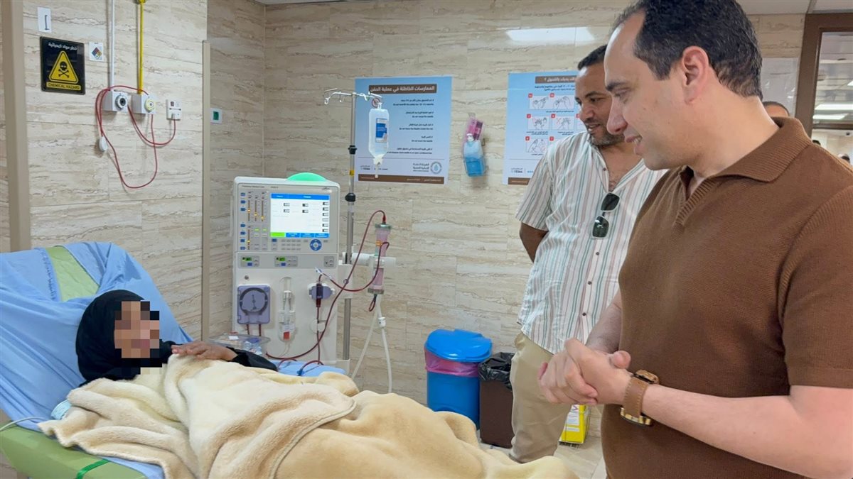 جولة المدير التنفيذي للهيئة العامة للرعاية الصحية