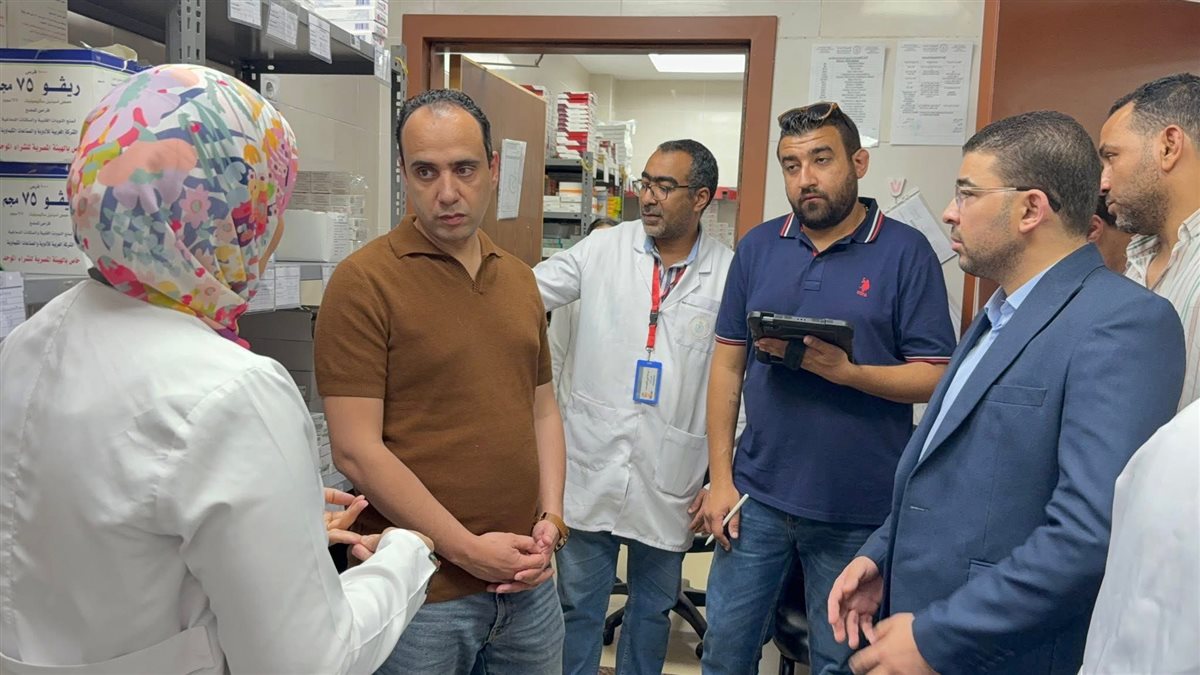 جولة المدير التنفيذي للهيئة العامة للرعاية الصحية