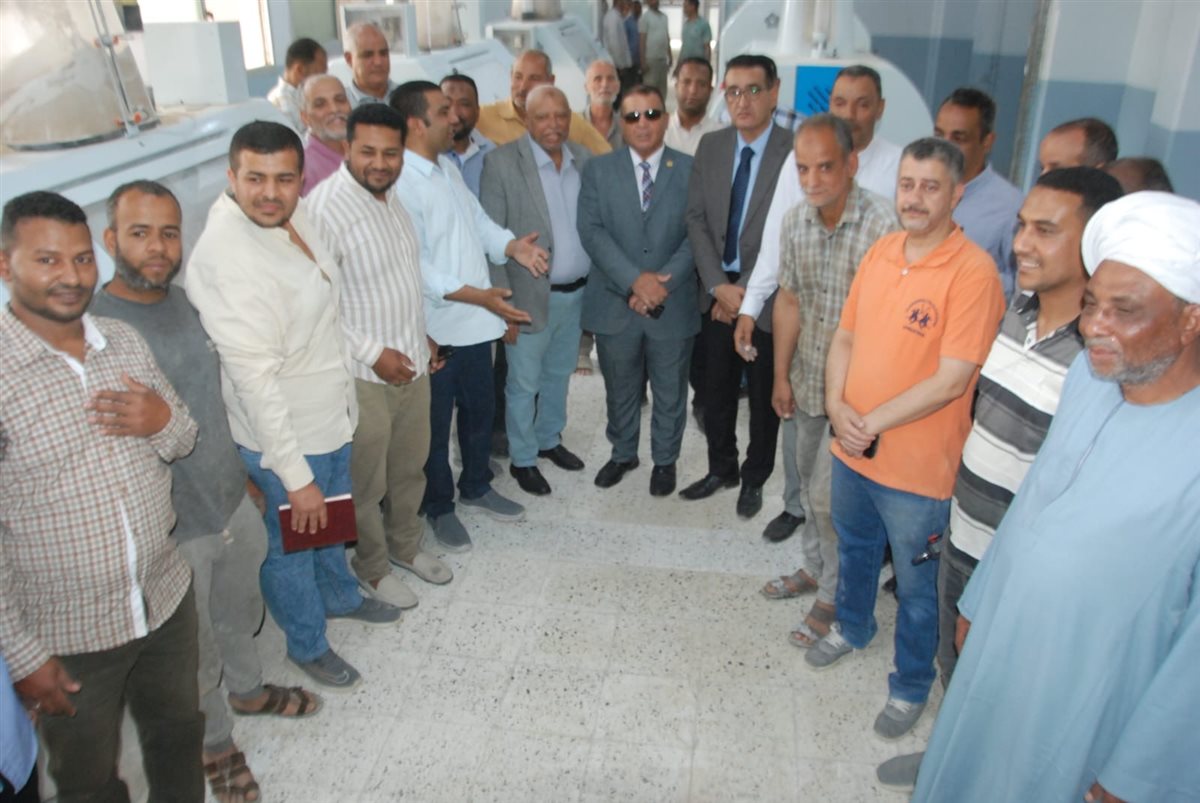 افتتاح مطحن اسنا