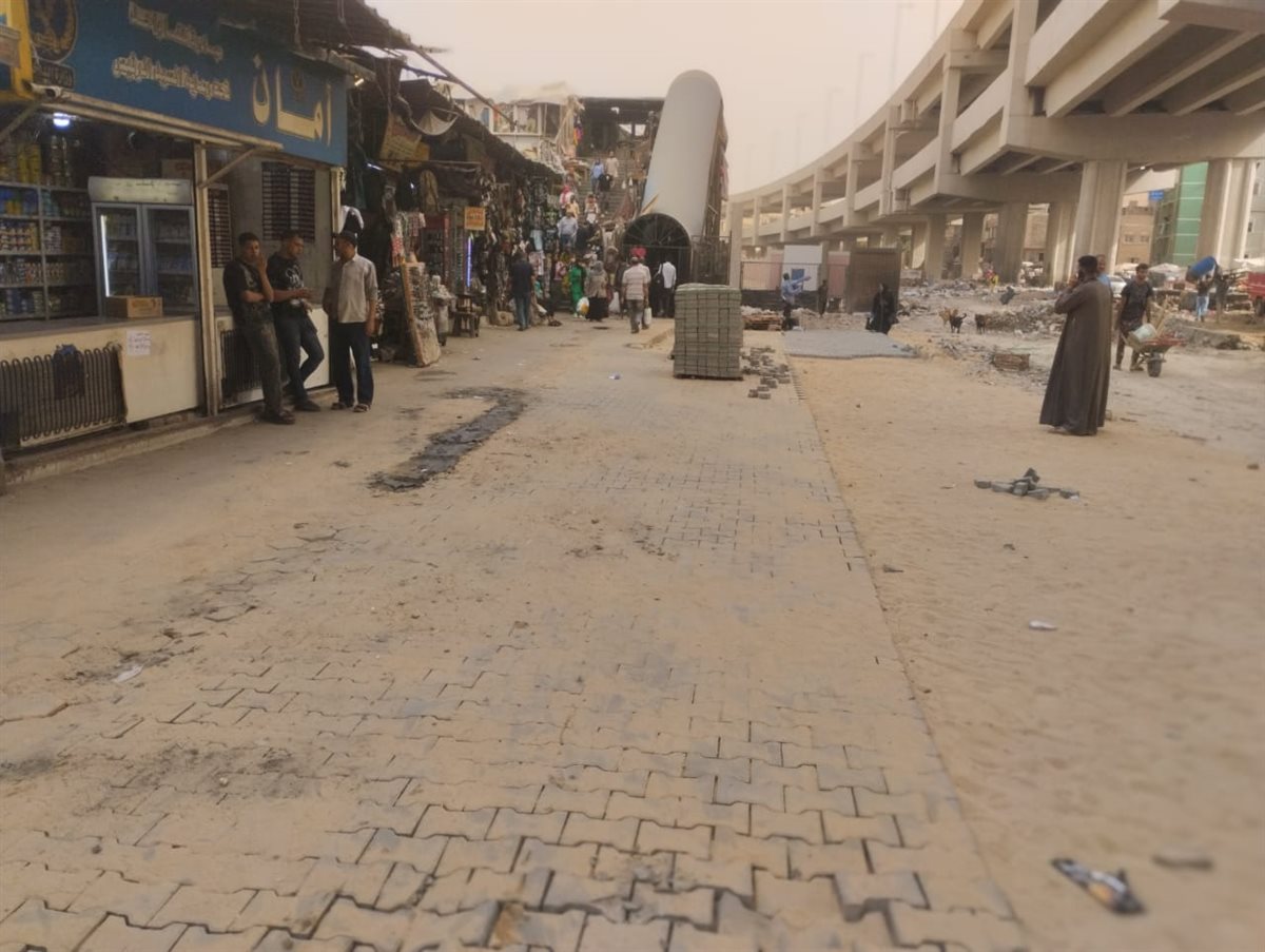 جانب من أعمال رفع الكفاءة&nbsp;