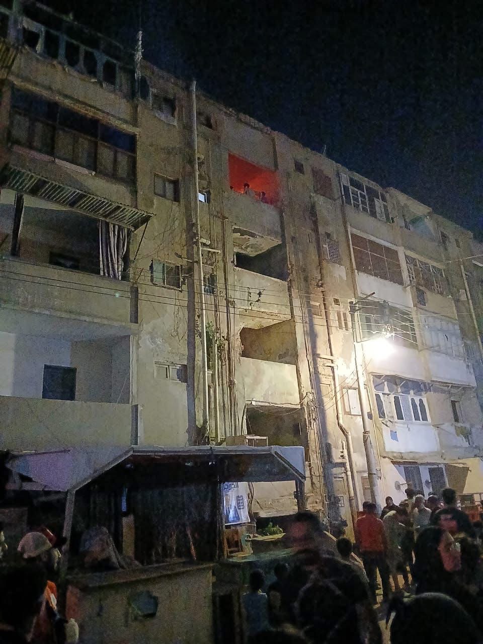 مكان الحريق