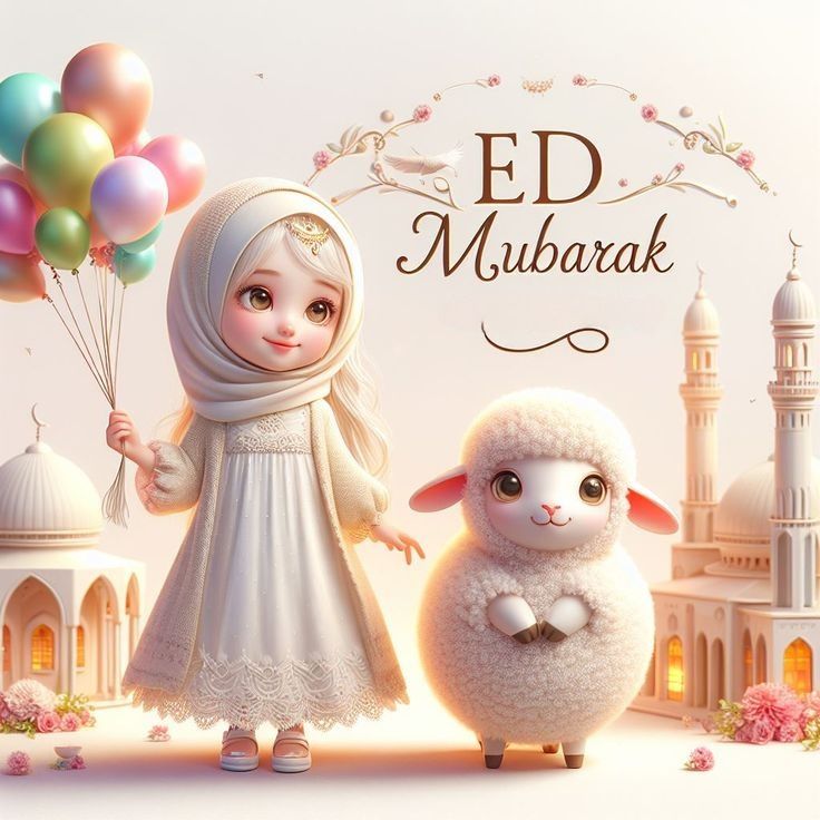 خلفيات عيد الأضحى للبنات بأجمل التصاميم.. 30 صورة مميزة