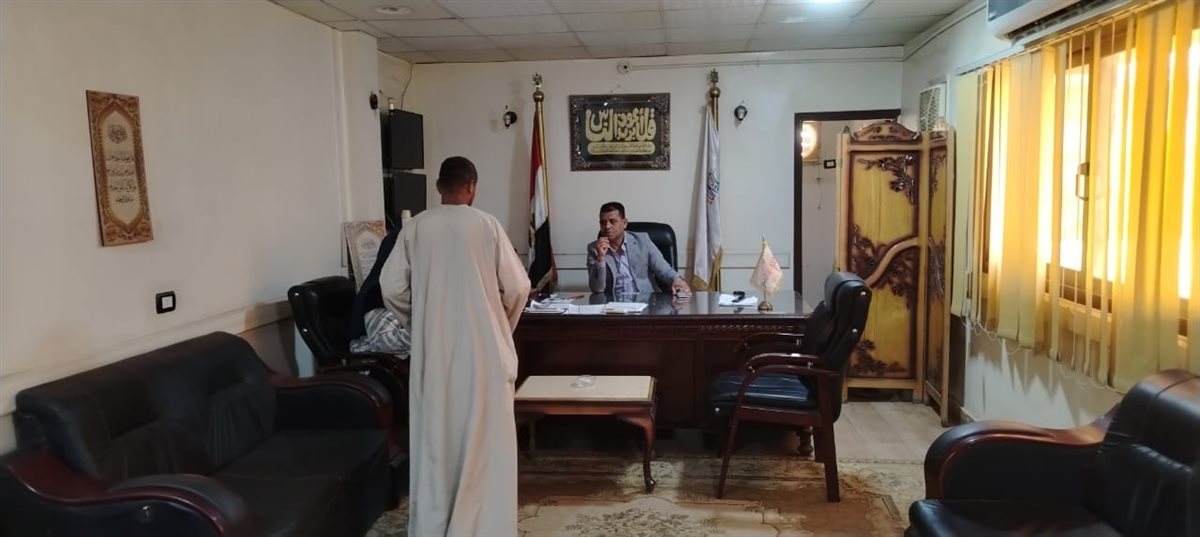 لقاء رئيس مركز أرمنت بالمواطنين&nbsp;