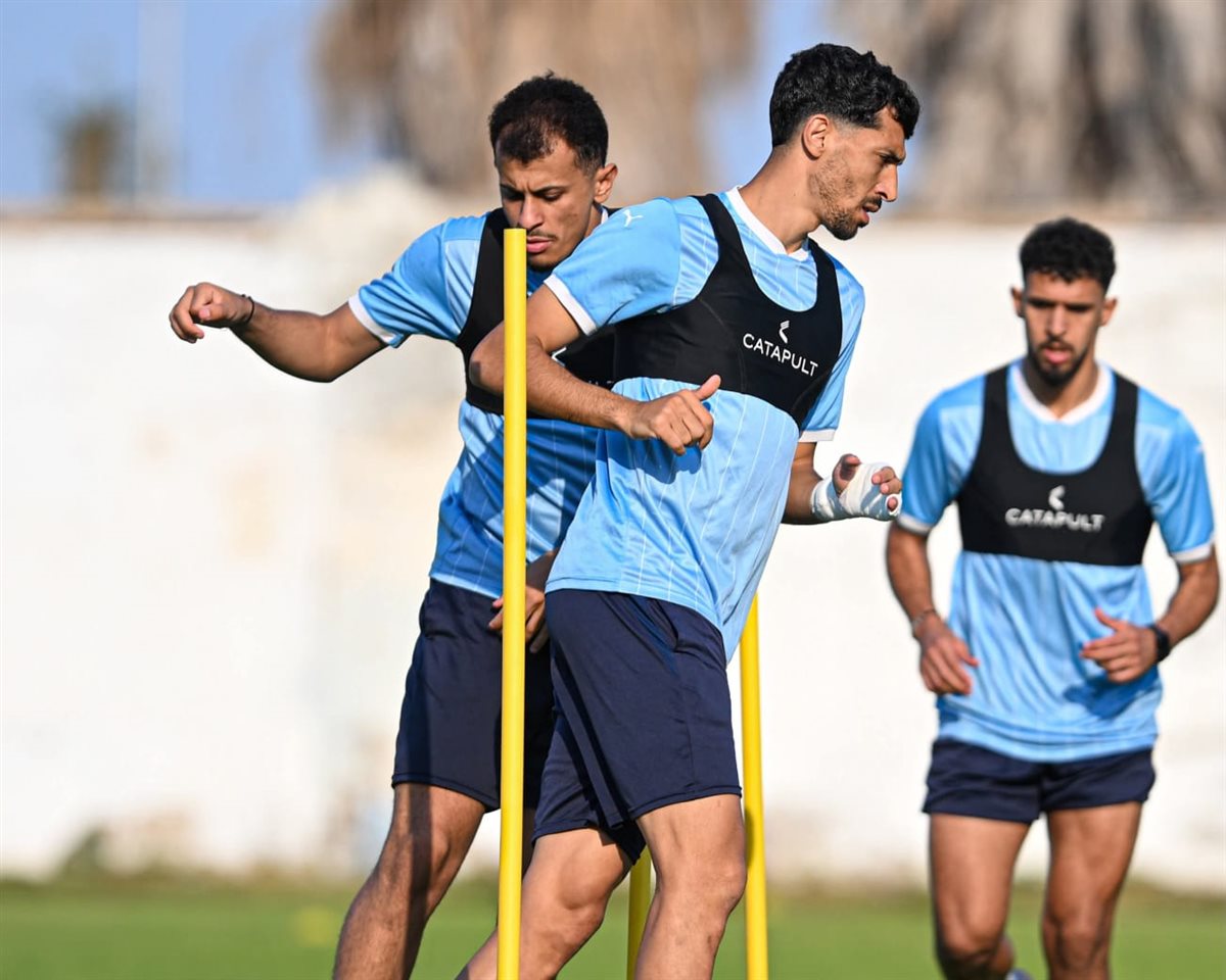 <strong>المصري يواصل استعداداته لمواجهة زد في نصف نهائي كأس عاصمة مصر</strong>
