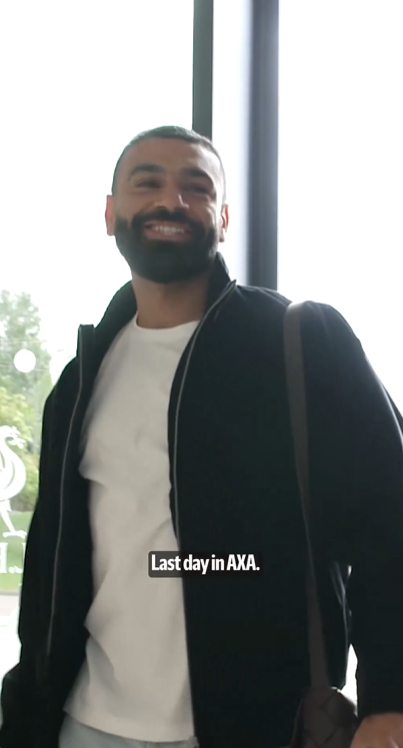 الظهور الأخير لمحمد صلاح في مقر تدريبات ليفربول