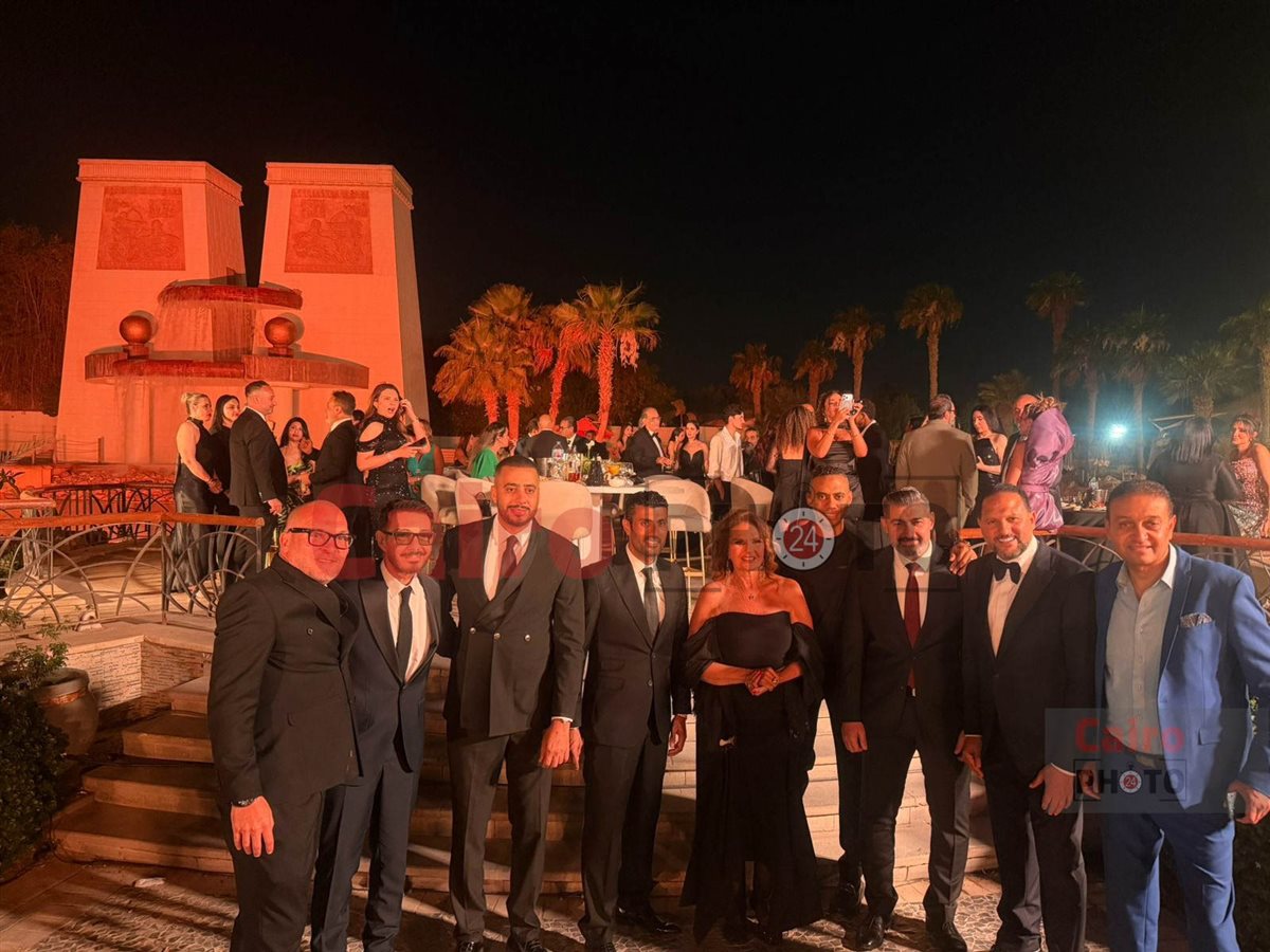 كل النجوم في حفل زفاف نجل إدوارد