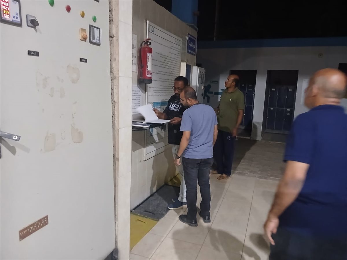 استعدادات مكثفة للعيد بشركة مياه الأقصر