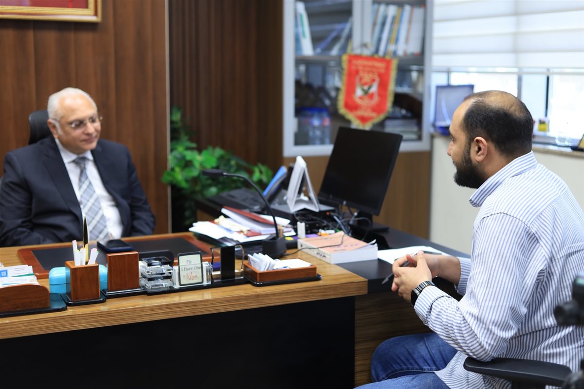 رئيس الإدارة المركزية لتطوير التعليم الفني خلال حواره مع القاهرة 24