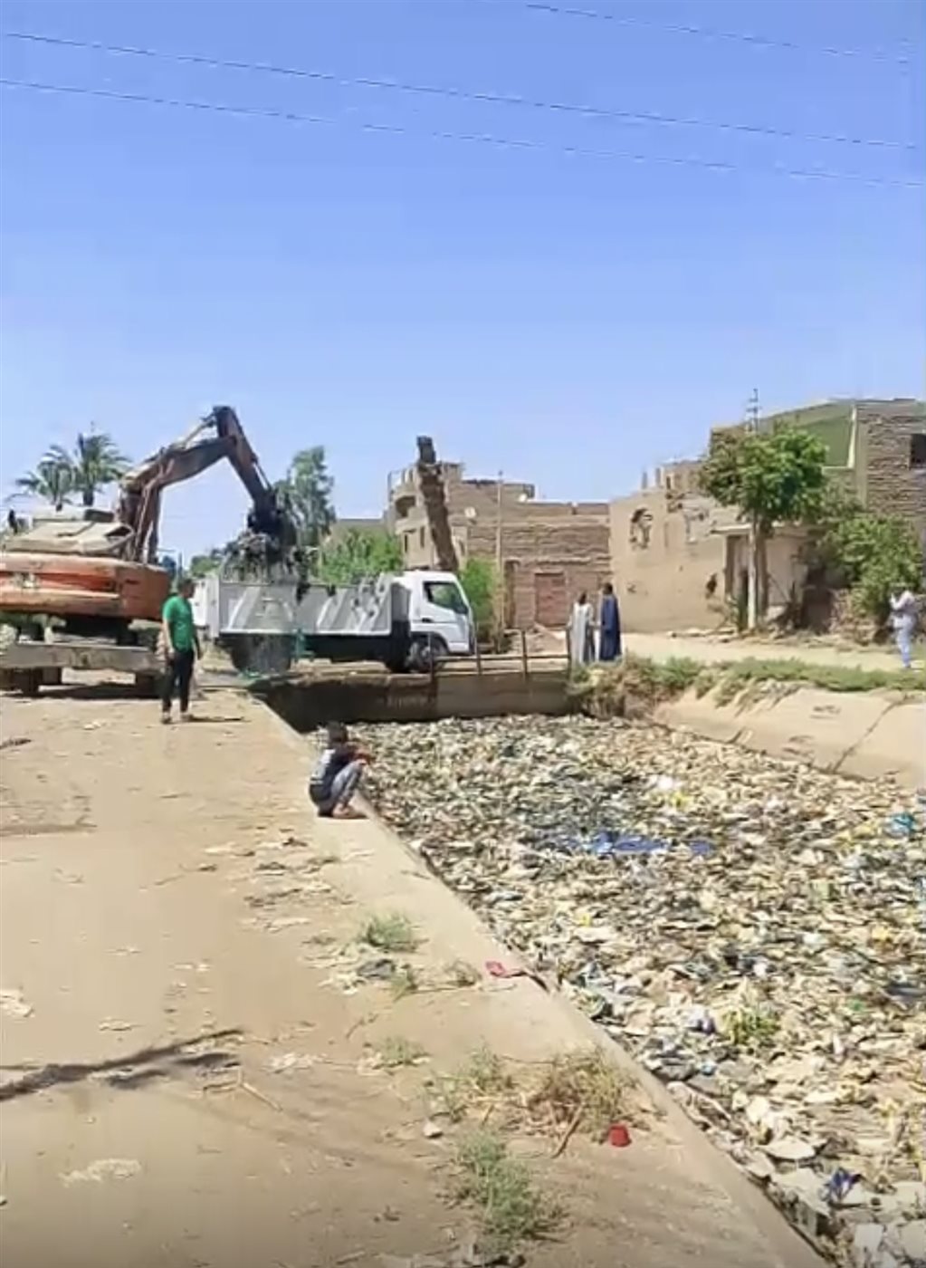 تحرك عاجل لإنقاذ ترعة الفضلية بالأقصر&nbsp;