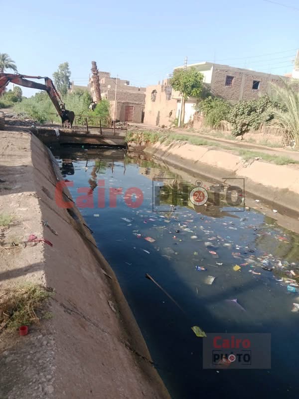 عودة الحياة لترعة الفضلية بعد تطهيرها&nbsp;