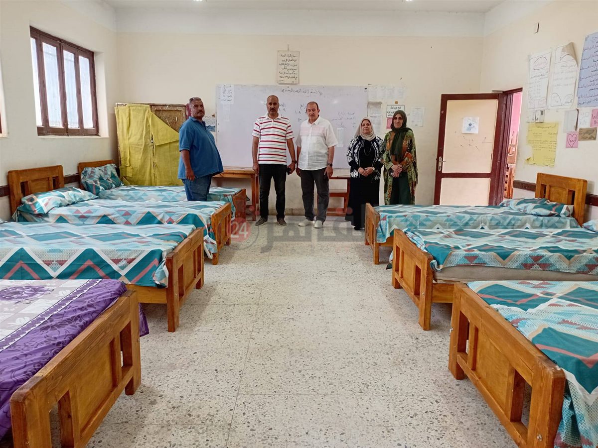 متابعة جاهزية استراحات المعلمين المشاركين في امتحانات الدبلومات الفنية