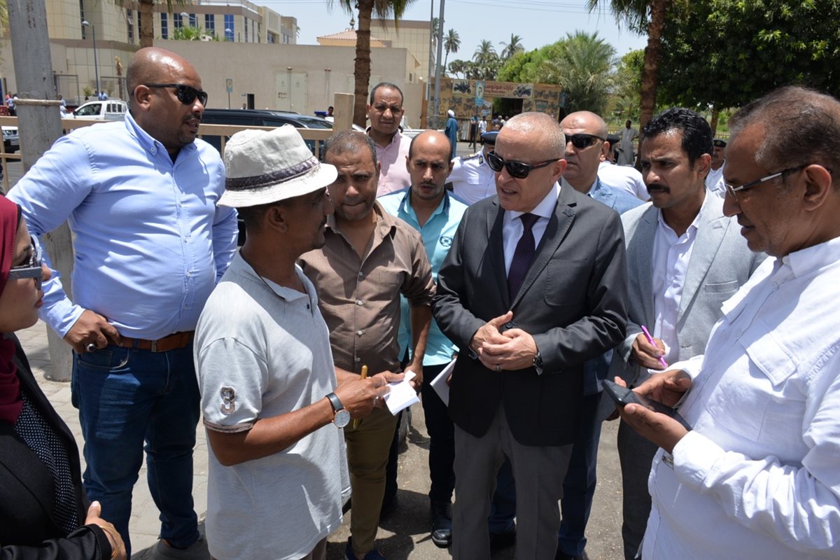 جولة محافظ الأقصر&nbsp;