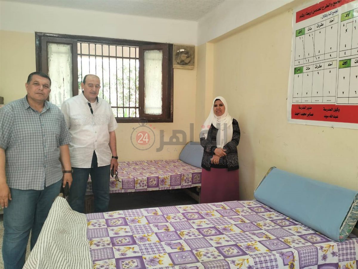 متابعة جاهزية استراحات المعلمين المشاركين في امتحانات الدبلومات الفنية