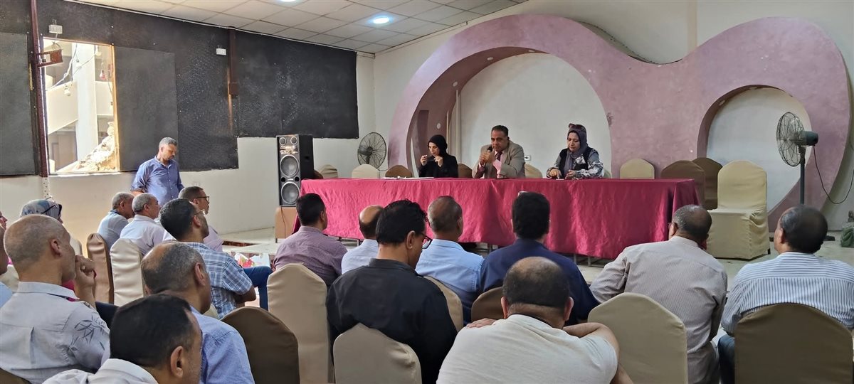 تعليم سنورس يستعد لامتحانات الإعدادية.. اجتماع موسع لرؤساء اللجان