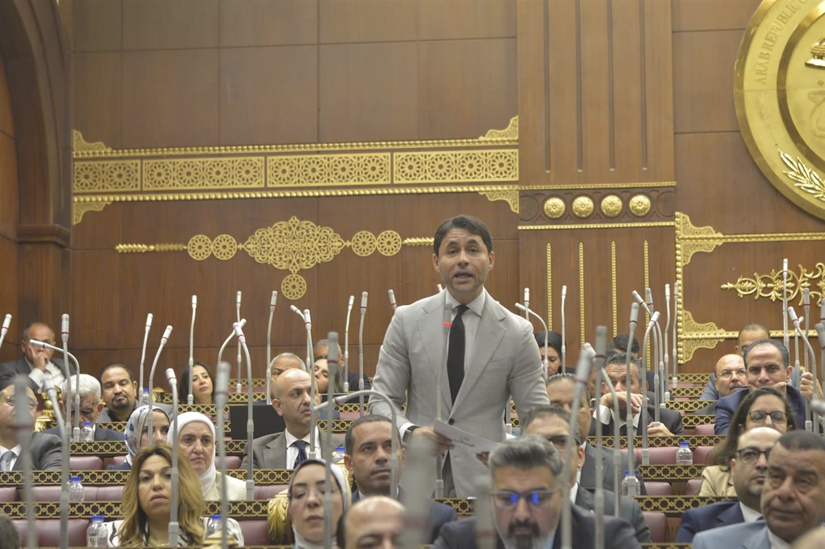 النائب محمد مظلوم خلال الجلسة العامة