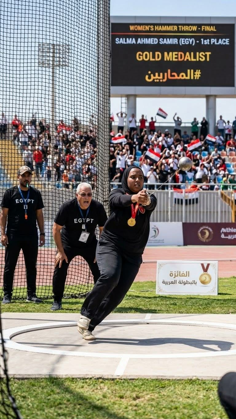 البطولة العربية لألعاب القوى (2)