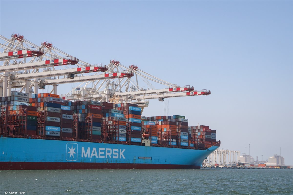 سفينة الحاويات العملاقة METTE MAERSK