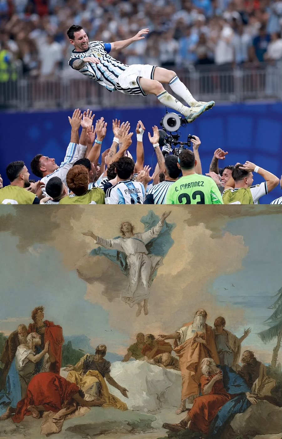 مباراة الأرجنتين أمام منتخب مصر